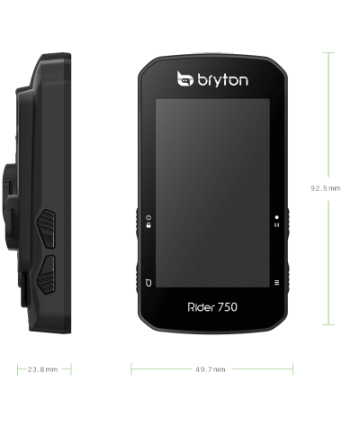 Bryton 750T, GPS, Kit con sensores de cadencia, velocidad y pulso ¡AGOTADO!