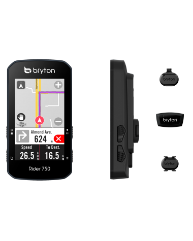 Bryton 750T, GPS, Kit con sensores de cadencia, velocidad y pulso ¡AGOTADO!