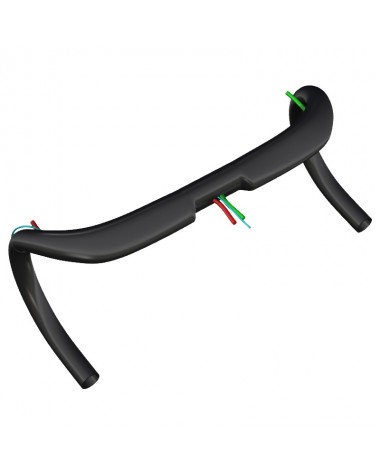 Manubrio Aero Deda SuperZero DCR Alloy, POB, 42 cm.