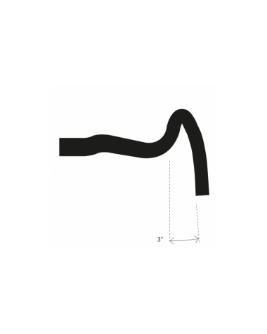 Manubrio Deda Gera Alloy, POB, 46 cm