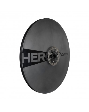 Rueda Lenticular Deda-Elementi Hero, Freno Disco, Carbono, 1.070gr, trasera
