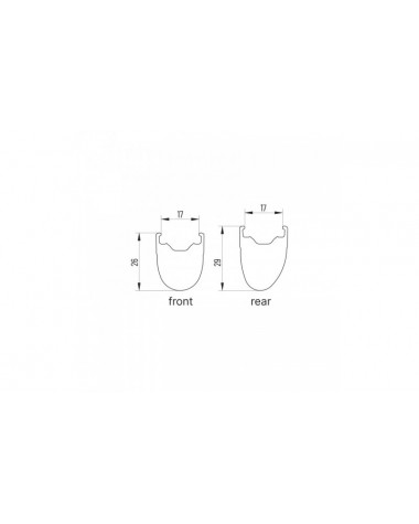 Ruedas Miche Syntium PRO, Ruta, Par 