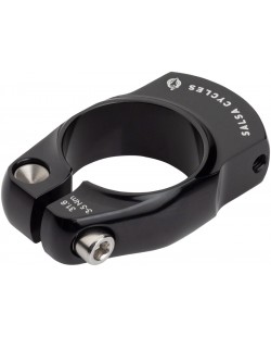 Collarín Salsa Post-Lock Rack Mount, 31.6mm, negro