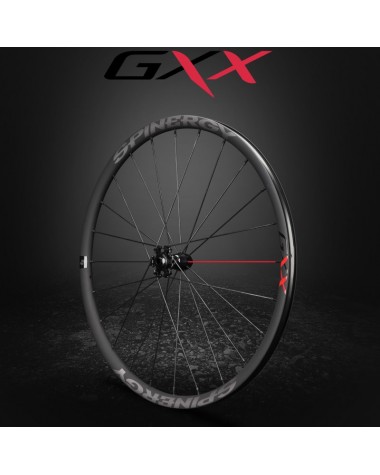 Ruedas Spinergy GXX Carbon, 700c, Disco, 1.590gr, Par