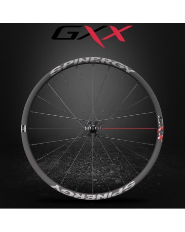 Ruedas Spinergy GXX Carbon, 700c, Disco, 1.590gr, Par
