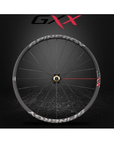 Ruedas Spinergy GXX Carbon, 700c, Disco, 1.590gr, Par