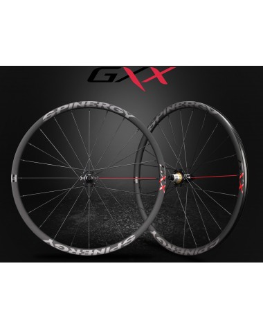 Ruedas Spinergy GXX Carbon, 700c, Disco, 1.590gr, Par