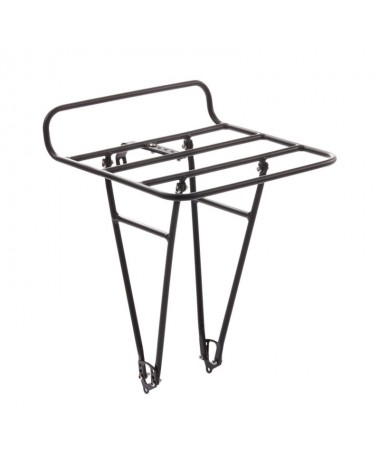 Parrilla delantera Pelago Commuter Front Rack-L, Negra.
