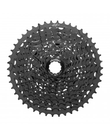 Cassette microSHIFT G11, 11v, 11-46d, Spider, Black