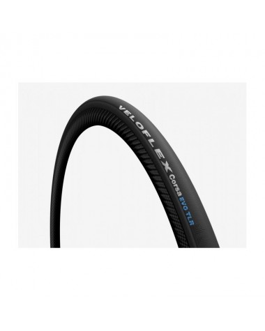 Neumático Veloflex Corsa Evo TLR, 700x25c, Ruta, Negro, 235 gr.
